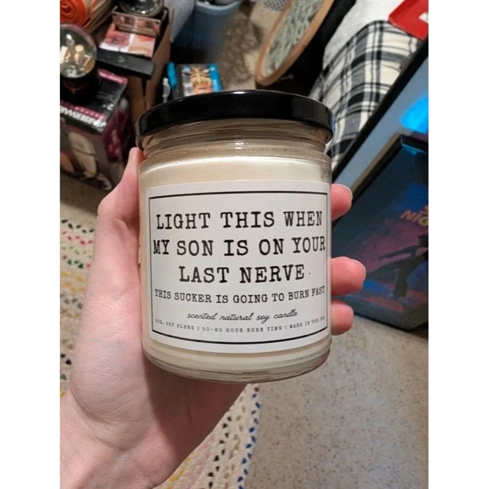 Funny Soy Candle Gift